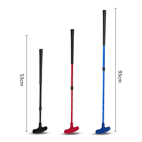 青少年高爾夫推桿2節可伸縮調節 高爾夫球桿雙面訓練練習金屬推桿 青少年高爾夫推桿2節可伸縮調節 高爾夫球桿雙面訓練練習金屬推桿