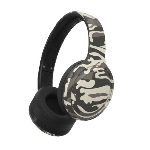 歐美迷彩風頭戴式耳機超長續航插卡耳麥HIFI音質無線藍牙耳機 歐美迷彩風頭戴式耳機超長續航插卡耳麥HIFI音質無線藍牙耳機