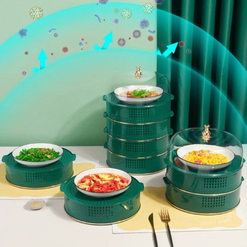 蓋菜罩子家用餐桌罩飯菜罩賸飯賸菜食物遮塵神器防蒼蠅多層收納架 蓋菜罩子家用餐桌罩飯菜罩賸飯賸菜食物遮塵神器防蒼蠅多層收納架
