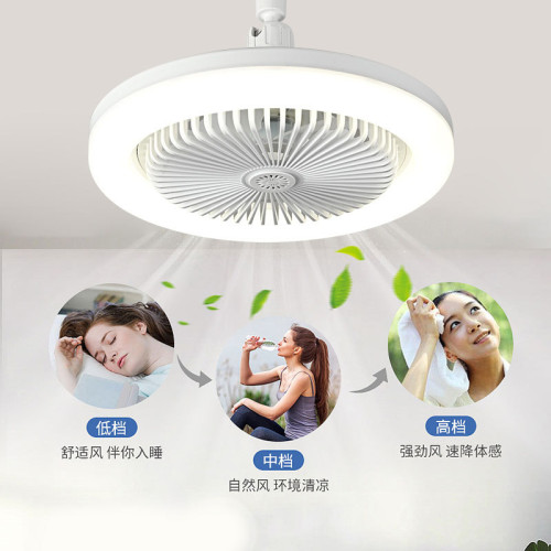 遙控智能香薰風扇燈E27螺口LED可調光臥室塑膠小型風扇飛碟燈 遙控智能香薰風扇燈E27螺口LED可調光臥室塑膠小型風扇飛碟燈