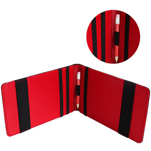 高爾夫計分本球場比賽計分本高爾夫配件鱷魚紋PU皮革高爾夫計分本 高爾夫計分本球場比賽計分本高爾夫配件鱷魚紋PU皮革高爾夫計分本