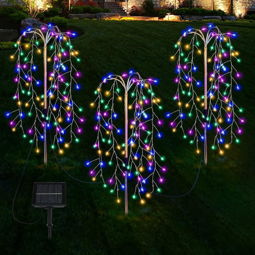 新品鞭砲燈led太陽能銅線菸花燈串庭院草坪裝飾燈聖誕節日氛圍燈 新品鞭砲燈led太陽能銅線菸花燈串庭院草坪裝飾燈聖誕節日氛圍燈