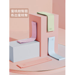 瑜珈彈力圈健身男女阻力帶彈力帶臀部力量訓練拉伸拉力帶練翹臀圈
