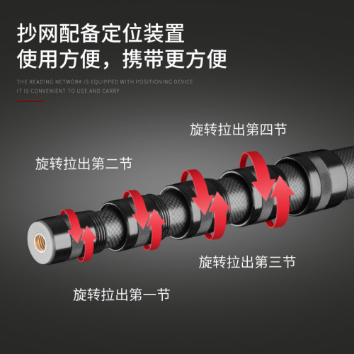 JR短節大物抄網桿46T高碳素迷你玉柄超硬可攜式抄竿3米撈魚伸縮桿 JR短節大物抄網桿46T高碳素迷你玉柄超硬可攜式抄竿3米撈魚伸縮桿