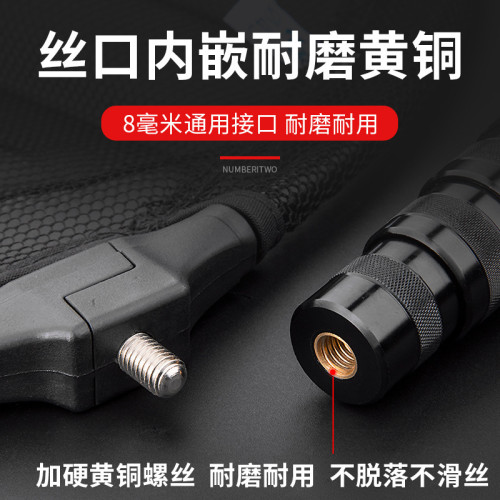 JR短節大物抄網桿46T高碳素迷你玉柄超硬可攜式抄竿3米撈魚伸縮桿 JR短節大物抄網桿46T高碳素迷你玉柄超硬可攜式抄竿3米撈魚伸縮桿