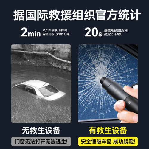 徠本安全鎚汽車破窗器車用多功能神器逃生救生鎚消防破碎玻璃車用 徠本安全鎚汽車破窗器車用多功能神器逃生救生鎚消防破碎玻璃車用