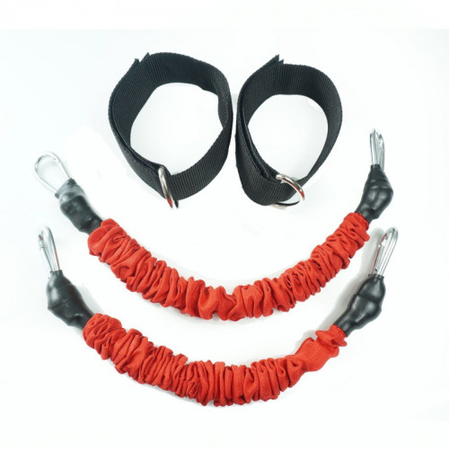 跆拳道腿部力量阻力帶腳踝側步彈力帶健身龍門架腳踝釦爆髮鍛鍊帶 跆拳道腿部力量阻力帶腳踝側步彈力帶健身龍門架腳踝釦爆髮鍛鍊帶