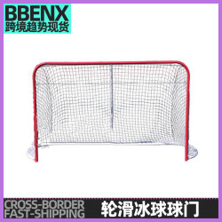 冰球球門輪滑球球門可拆卸可攜式冰球門旱地球門曲棍球門迷你足球門
