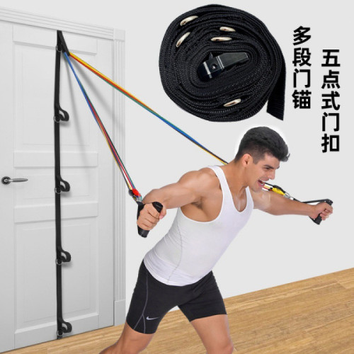 彈力繩門釦5.1米多段門釦拉力懸掛訓練帶 健身瑜珈多點門釦門錨帶 彈力繩門釦5.1米多段門釦拉力懸掛訓練帶 健身瑜珈多點門釦門錨帶