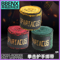斯巴達拳擊護手綁帶繃帶呢絨高彈力繃帶運動拳繃帶健身護手腕纏手
