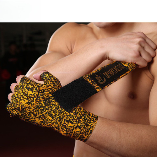 拳擊護手繃帶呢絨高彈散打健身格鬭泰拳散打泰拳格鬭纏手帶運動吸 拳擊護手繃帶呢絨高彈散打健身格鬭泰拳散打泰拳格鬭纏手帶運動吸