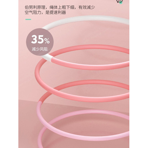 競速沙專業式小學生兒童專用跳繩學生雙搖專業不打結幼兒園初學者