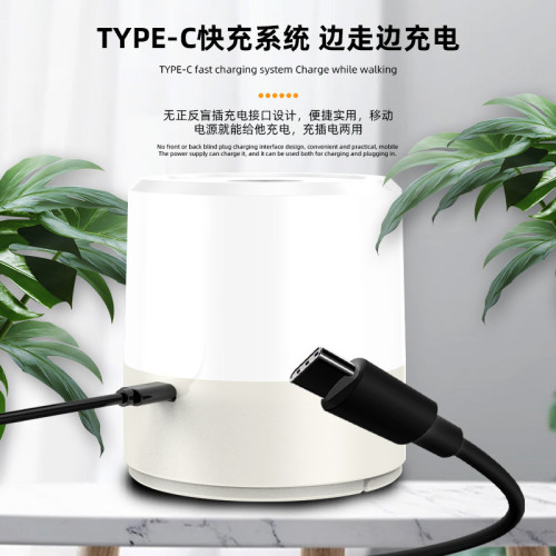 充電觸控床頭小夜燈無線護眼宿捨好物嬰兒喂奶神器起夜厠所拍拍燈