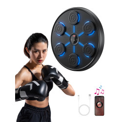 新款智能音樂拳擊牆靶拳擊器運動健身拳擊訓練器家用鍛鍊拳擊牆靶