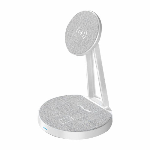 品勝三合一無線充電器適用蘋果14手機手錶藍牙耳機iphone16Pro充