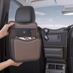 汽車座椅間置物架車用收納箱多功能紙巾盒儲物盒防兒童用品大全代