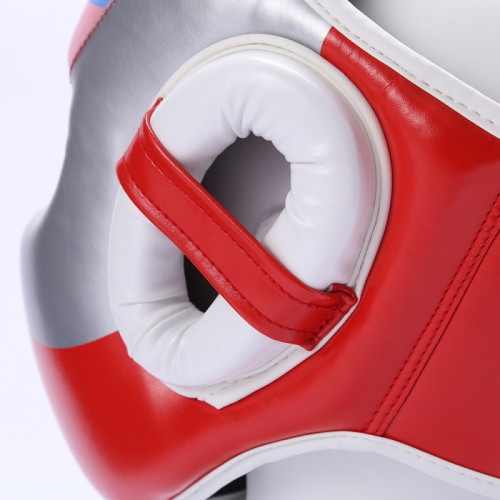 拳擊頭盔散打搏擊泰拳跆拳道空手道格鬭護耳頭套全防護猴臉面罩套 拳擊頭盔散打搏擊泰拳跆拳道空手道格鬭護耳頭套全防護猴臉面罩套