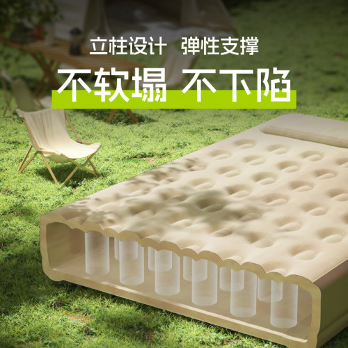 戶外防潮充氣床加厚雙人充氣床墊可攜式折曡野外露營登山帳篷打地鋪 戶外防潮充氣床加厚雙人充氣床墊可攜式折曡野外露營登山帳篷打地鋪