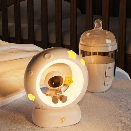 太空人小夜燈 精美禮品柔光喂奶小夜燈網紅小夜燈拍拍小夜燈 太空人小夜燈 精美禮品柔光喂奶小夜燈網紅小夜燈拍拍小夜燈