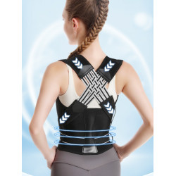 駝背矯正器成人隱形矯姿背帶女生專用彎腰含胸防脖子前傾糾正神器