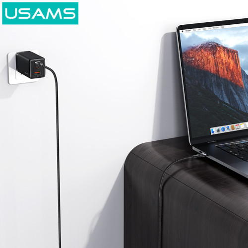 USAMS 240W編織數據線TYPE-C適用華爲蘋果電腦筆電快充充電線 USAMS 240W編織數據線TYPE-C適用華爲蘋果電腦筆電快充充電線