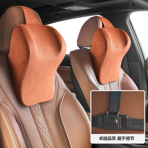 記憶棉汽車頭枕U型枕麂皮絨汽車腰靠護頸枕汽車靠枕車用頭枕 記憶棉汽車頭枕U型枕麂皮絨汽車腰靠護頸枕汽車靠枕車用頭枕