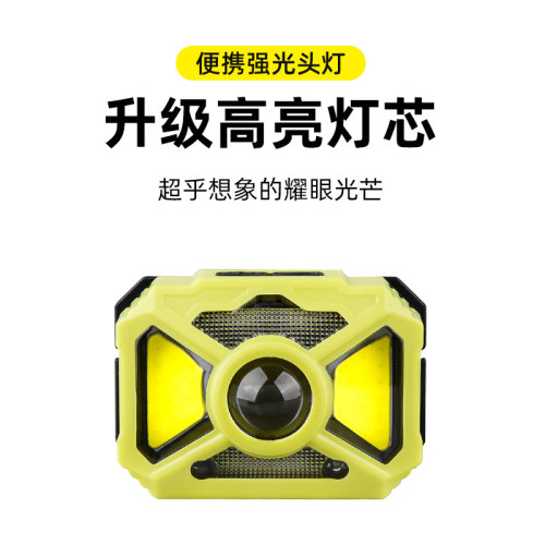 智能揮手感應強光沖電超長續航夜釣夜跑可攜式戶外小頭燈頭戴工作燈 智能揮手感應強光沖電超長續航夜釣夜跑可攜式戶外小頭燈頭戴工作燈