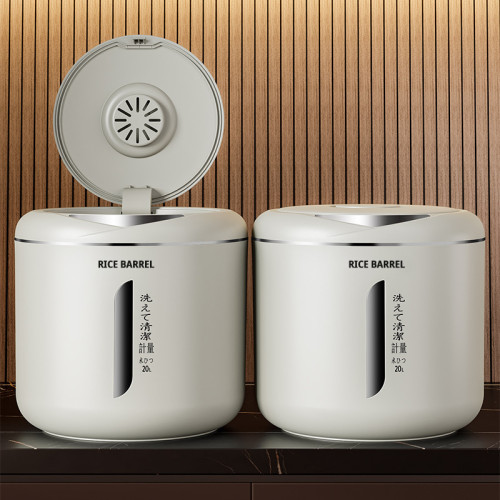 米桶家用防蟲防潮密封儲物罐20斤裝食品級米面儲存容器米缸箱面桶