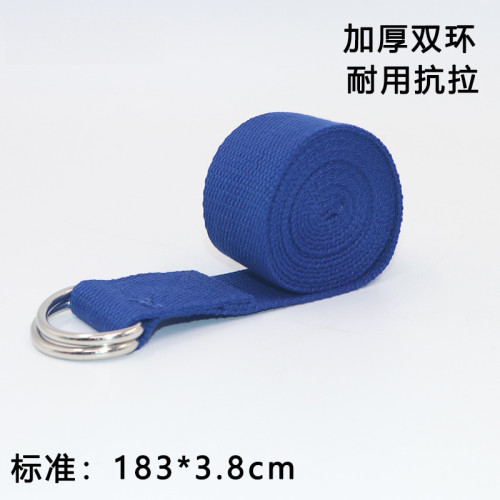 瑜珈帶伸展帶純棉瑜珈拉力帶身姿力量訓練瑜珈輔助帶開肩美背拉筋
