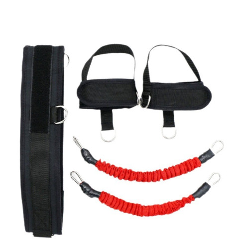 腿部深蹲拉力器籃球排球網球彈跳訓練拉力繩力量臀部腿部訓練繩帶 腿部深蹲拉力器籃球排球網球彈跳訓練拉力繩力量臀部腿部訓練繩帶