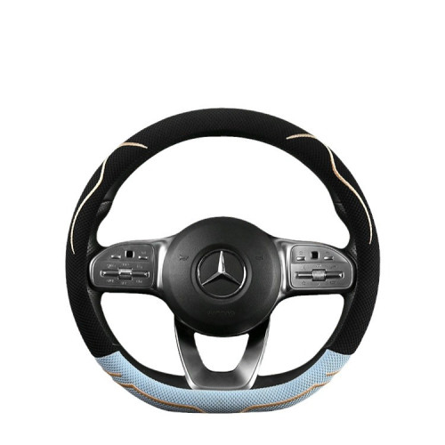 汽車方向盤套元氣貓耳四季通用超薄透氣冰絲車把套 汽車方向盤套元氣貓耳四季通用超薄透氣冰絲車把套