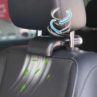 車用散熱器座椅降溫神器小電風扇汽車用12v24V大貨車車內麵包車
