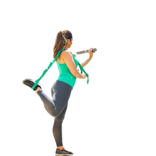 松緊運動瑜珈拉伸帶多環健身彈力帶一字馬拉伸繩舞蹈瑜珈繩阻力帶 松緊運動瑜珈拉伸帶多環健身彈力帶一字馬拉伸繩舞蹈瑜珈繩阻力帶