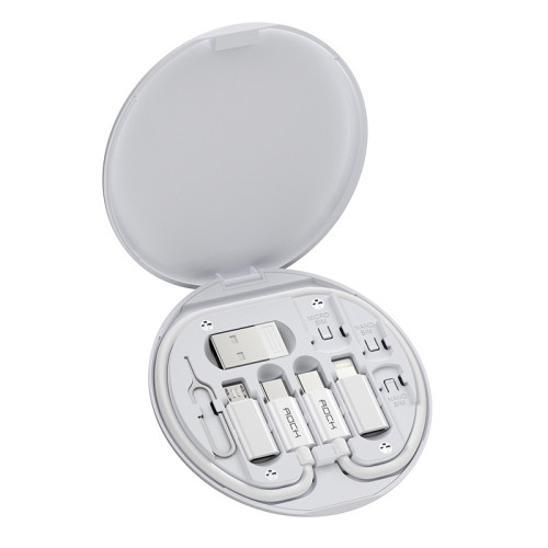 數據線多接口套裝 多功能收納轉接支架套充電線轉換器轉接頭禮品 數據線多接口套裝 多功能收納轉接支架套充電線轉換器轉接頭禮品