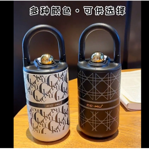 小香風咖啡杯保溫杯女生高顔值不鏽鋼女士個人專用水杯吸管可攜式批 小香風咖啡杯保溫杯女生高顔值不鏽鋼女士個人專用水杯吸管可攜式批