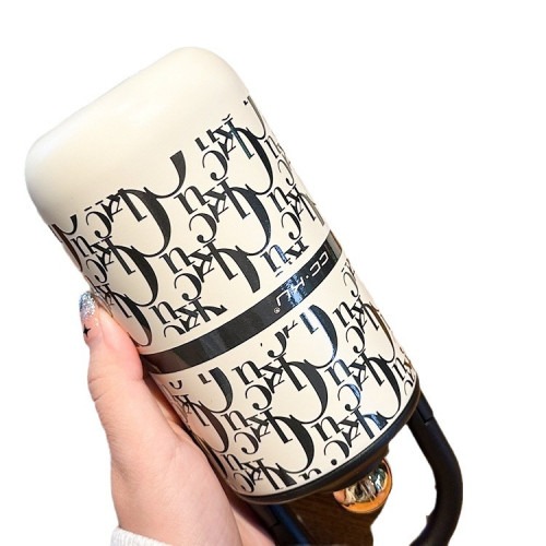 小香風咖啡杯保溫杯女生高顔值不鏽鋼女士個人專用水杯吸管可攜式批 小香風咖啡杯保溫杯女生高顔值不鏽鋼女士個人專用水杯吸管可攜式批