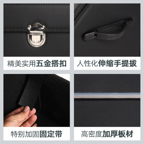 可折曡車用儲物箱汽車後備箱收納箱車用皮革車用收納神器 可折曡車用儲物箱汽車後備箱收納箱車用皮革車用收納神器
