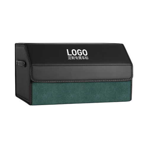 翻毛皮拼接汽車後備箱收納箱可折曡儲物箱雜物整理箱車用置物箱 翻毛皮拼接汽車後備箱收納箱可折曡儲物箱雜物整理箱車用置物箱