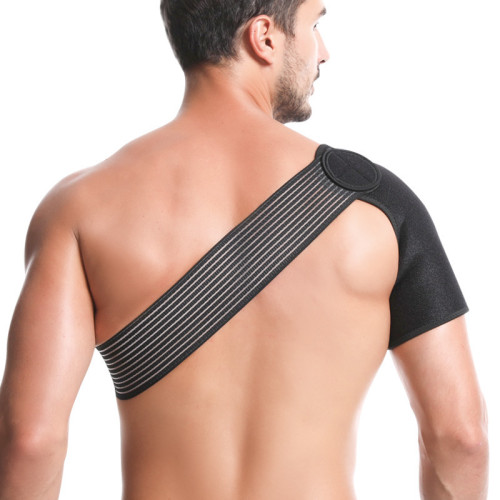 運動防護護肩帶籃球健身肩膀防護單肩支撐肩帶運動綁帶護肩防護帶 運動防護護肩帶籃球健身肩膀防護單肩支撐肩帶運動綁帶護肩防護帶