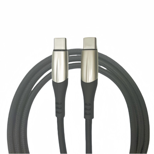 鈦合金快充數據線PD100W雙Type-C接口適用蘋果華爲快充平板筆電 鈦合金快充數據線PD100W雙Type-C接口適用蘋果華爲快充平板筆電