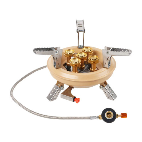 新品五星爐可攜式戶外防風卡式爐露營野炊灶具爐頭野營爐火鍋野餐 新品五星爐可攜式戶外防風卡式爐露營野炊灶具爐頭野營爐火鍋野餐