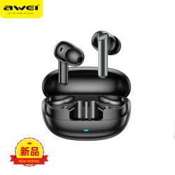 AWEI新款藍牙耳機降噪運動耳機T88長續航空間音頻TWS藍牙耳機