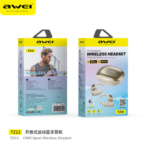 用維ows運動藍牙耳機氣傳導掛耳式TZ12長續航不傷耳耳機禮品 用維ows運動藍牙耳機氣傳導掛耳式TZ12長續航不傷耳耳機禮品
