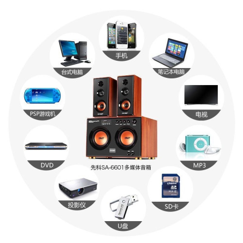 先科-6601電腦音箱家庭影院K歌桌上型KTV超重低音砲音響KTV杜比環繞 先科-6601電腦音箱家庭影院K歌桌上型KTV超重低音砲音響KTV杜比環繞