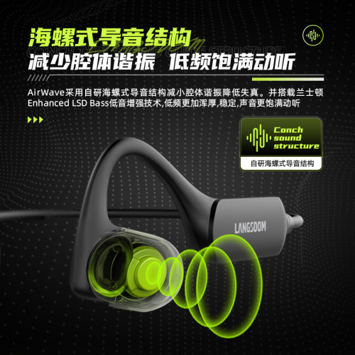 蘭士頓BE10 氣骨傳導藍牙耳機開放式舒適輕盈防水運動藍牙耳機 蘭士頓BE10 氣骨傳導藍牙耳機開放式舒適輕盈防水運動藍牙耳機