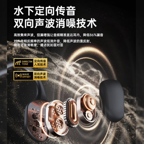 remax 防水運動掛脖耳機 運動無線耳機 骨傳導無線藍牙耳機禮品