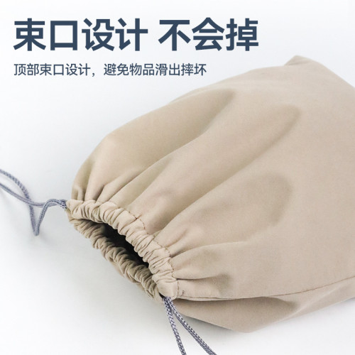 車用吸塵器收納袋抽繩束口收納盒防水防劃防磨絨布零碎物品收納包