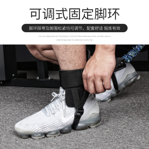 鍛鍊腿部爆髮力量拉力繩籃球彈跳訓練阻力帶腳踝拉力帶拳擊阻力繩 鍛鍊腿部爆髮力量拉力繩籃球彈跳訓練阻力帶腳踝拉力帶拳擊阻力繩
