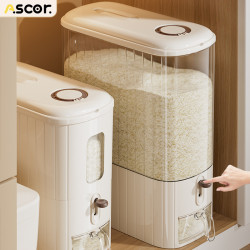 米桶家用20斤裝密封防潮防蟲食品級米缸儲物罐廚房高級夾縫收納桶