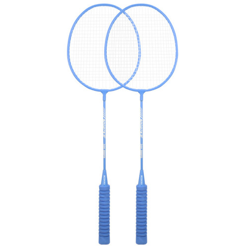 海綿手柄羽毛球拍成人雙拍套裝初學者兒童耐打鈦合金分體羽毛球拍 海綿手柄羽毛球拍成人雙拍套裝初學者兒童耐打鈦合金分體羽毛球拍